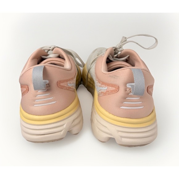 HOKA Bondi 8 Men's 9.5 D US Shifting Sand 1123202 SSEG Athletic Running Shoes - Picture 6 of 11